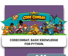 CodeCombat. Basic knowledge for Python. - Programming for children in Miami