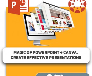 Magic of POWERPOINT + Canva. Create effective presentations - Programming for children in Miami