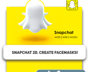Snapchat 2D. Create facemasks! - Programming for children in Miami
